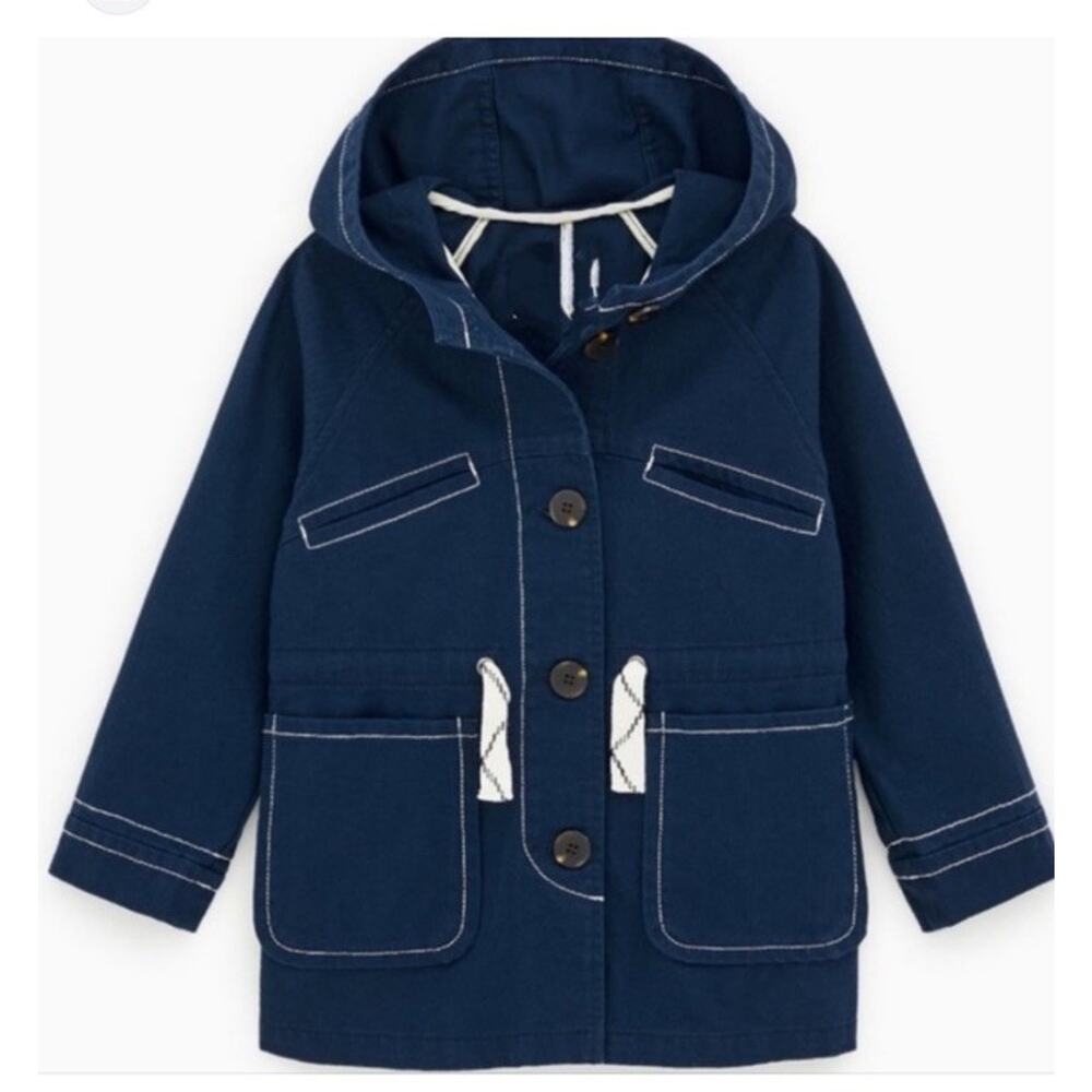 Zara Girls Denim Jacket Blue Navy 13-14 years